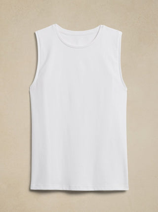 Camiseta Básica Cuello Redondo Blanco