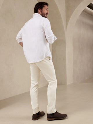 Pantalón Chino Slim Blanco