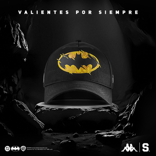 Gorra Batman Emblema Amarillo