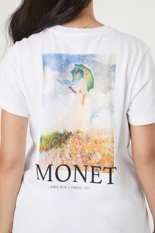 Camiseta con Gráfico Monet 1840