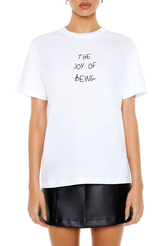 Camiseta Manga Corta "The Joy Of Being"