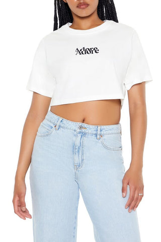 Camiseta Manga Corta "Adore"