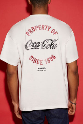 Camiseta Gráfica con Purpurina de Coca-Cola x Forever 21