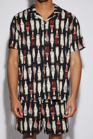 Camiseta con Estampado de Botella Coca-Cola x Forever 21