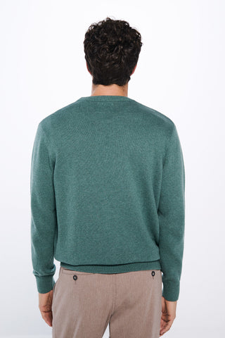 Sudadera Cuello Redondo con Logo
