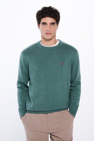 Sudadera Cuello Redondo con Logo
