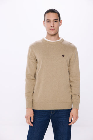Sudadera Cuello Redondo con Logo