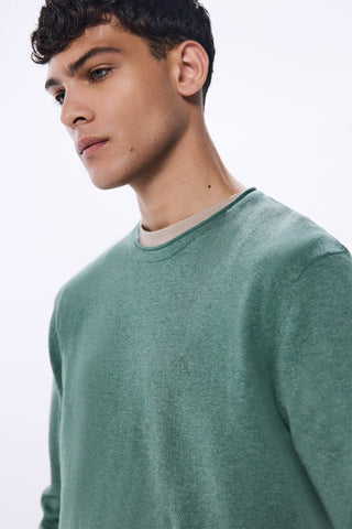Sudadera Cuello Redondo con Logo