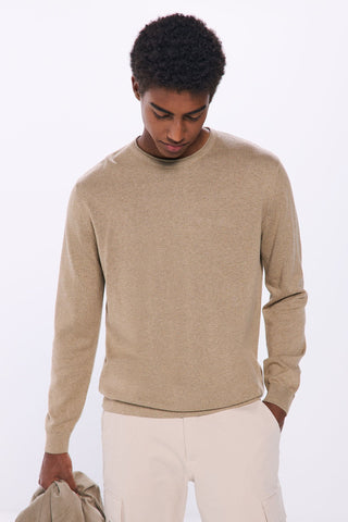 Sudadera Cuello Redondo con Logo