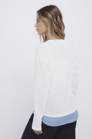 Sudadera Cuello Redondo con Gráfico