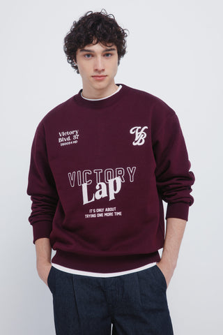 Sudadera con Gráfico Delantero de Algodón