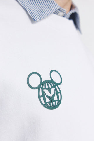 Sudadera Cuello Redondo con Gráfico Mickey