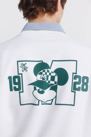 Sudadera Cuello Redondo con Gráfico Mickey