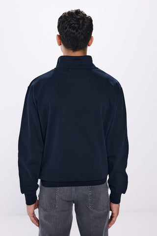 Sudadera Cuello Alto con Zipper