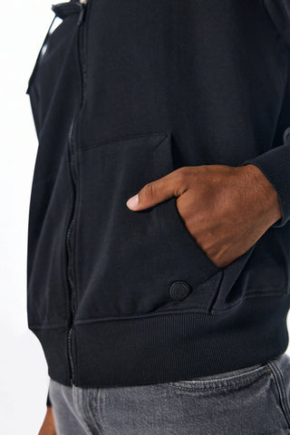 Sudadera con Zipper y Bolsillos
