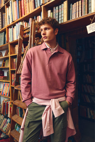 Sudadera Polo con Canalé
