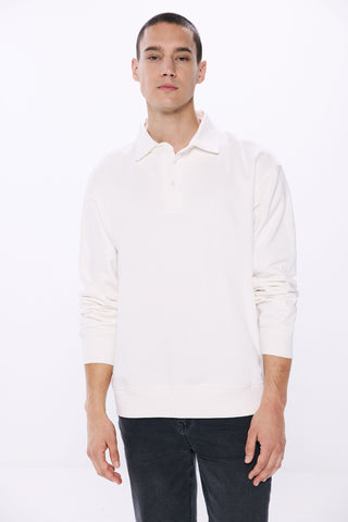Sudadera Polo con Canalé
