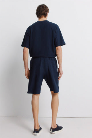 Bermuda con Cintura Elástica y Bolsillos de Algodón