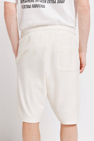 Bermuda con Cintura Elástica y Bolsillos de Algodón