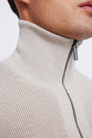 Cárdigan Cuello Alto de Canalé