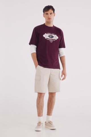 Camiseta Manga Corta con Gráfico