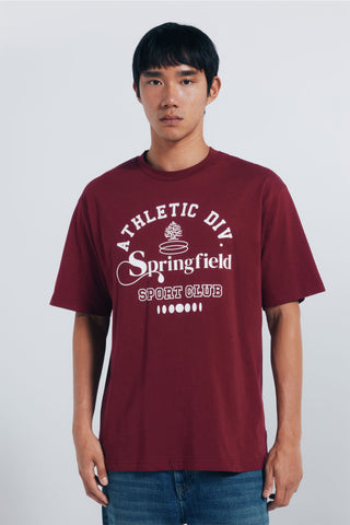 Camiseta Manga Corta con Gráfico