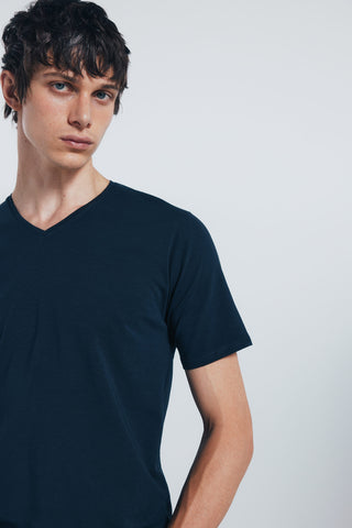 Camiseta Manga Corta Cuello V