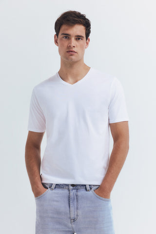 Camiseta Manga Corta Cuello V