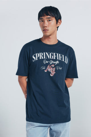 Camiseta Manga Corta con Gráfico