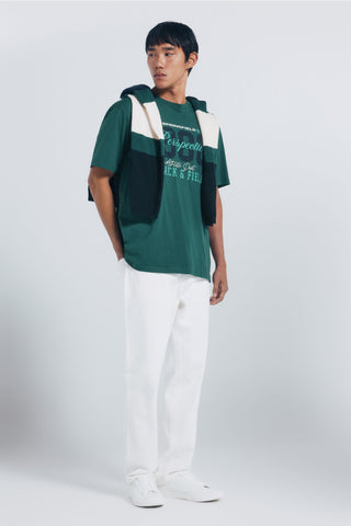 Camiseta Manga Corta con Gráfico