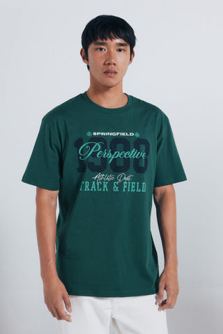 Camiseta Manga Corta con Gráfico