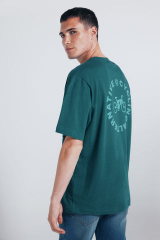 Camiseta Manga Corta con Gráfico