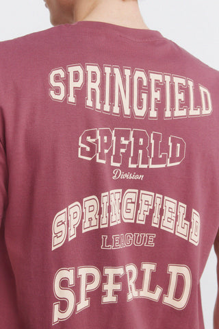 Camiseta Naming Burgundy.