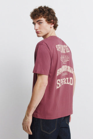 Camiseta Naming Burgundy.