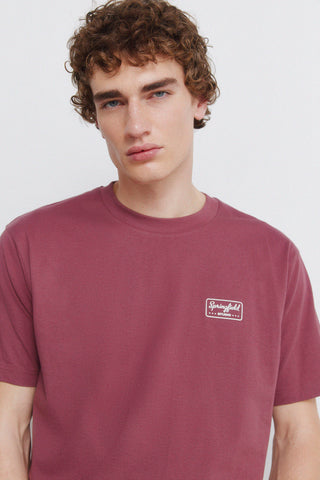 Camiseta Naming Burgundy.