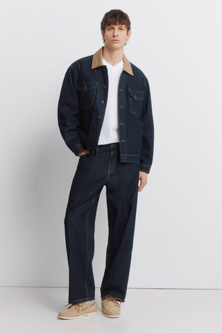 Camiseta Manga Corta Slim Fit de Algodón