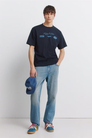 Camiseta Manga Corta con Gráfico