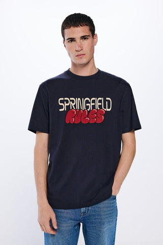 Camiseta Manga Corta con Gráfico