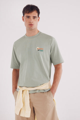 Camiseta Manga Corta con Gráfico