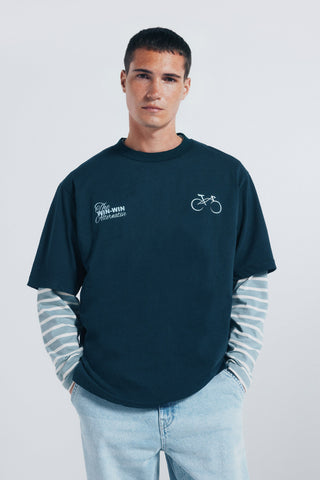 Camiseta Manga Corta con Gráfico