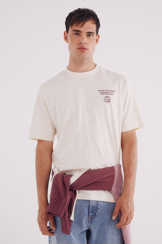 Camiseta Manga Corta con Gráfico