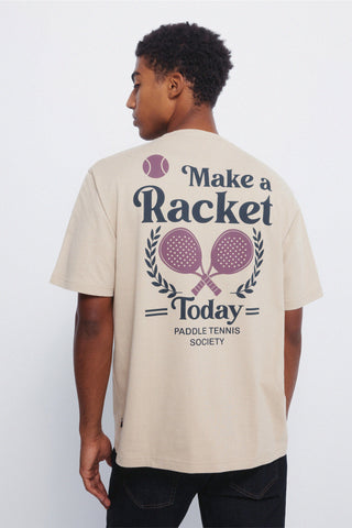 Camiseta Manga Corta con Gráfico