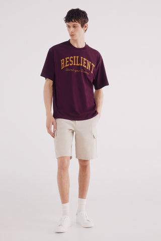 Camiseta Manga Corta con Gráfico