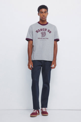 Camiseta Manga Corta con Gráfico