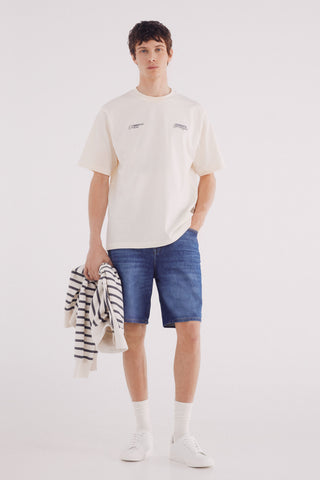 Camiseta Manga Corta con Gráfico