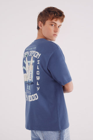 Camiseta Manga Corta con Gráfico