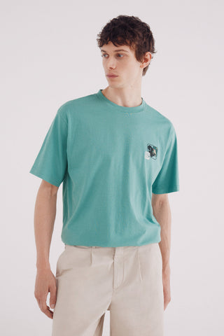 Camiseta Manga Corta con Gráfico