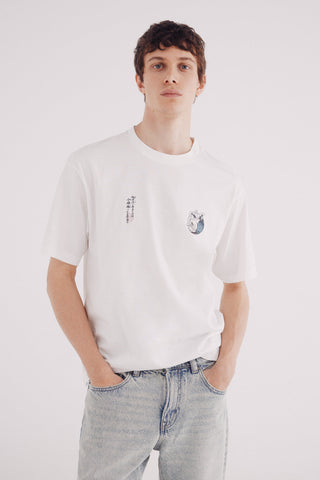 Camiseta Manga Corta con Gráfico