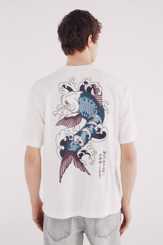 Camiseta Manga Corta con Gráfico