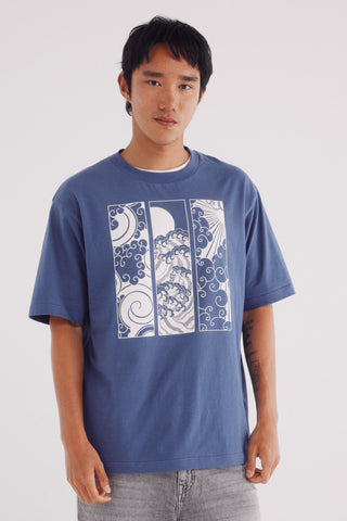 Camiseta Manga Corta con Gráfico